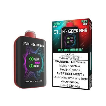 Stlth X Geek Bar 80k Wild Watermelon Ice 20mg/mL disposable (Provincial)