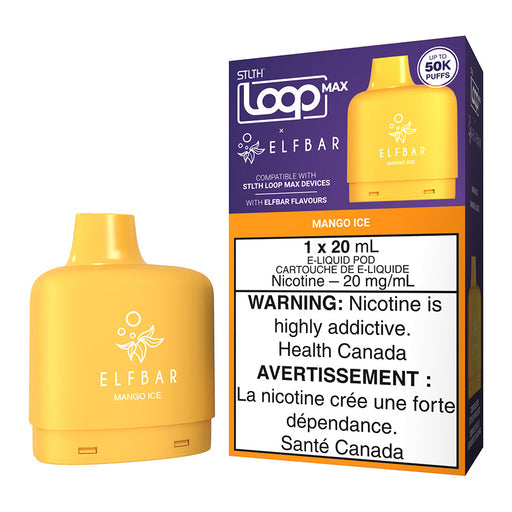Stlth Loop Max X Elfbar Pod 50k Mango Ice 20mg/30ml( Provincial)