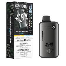 Flavour Beast Alpha Cool Cucumber Lime Iced 80K 20mg/ml disposable (Provincial)