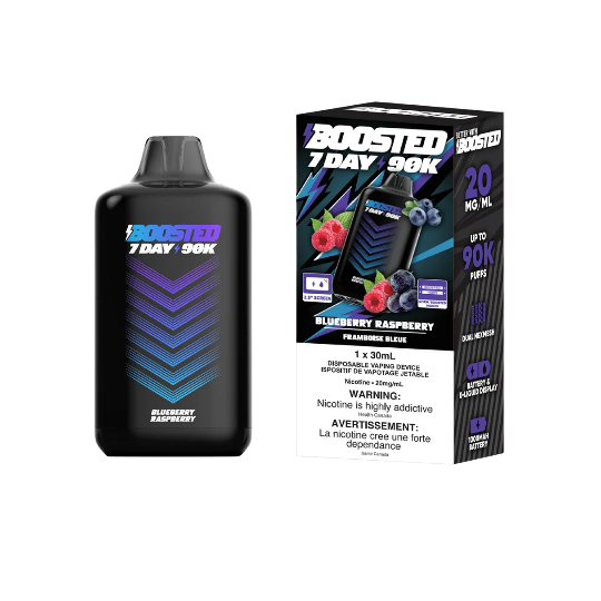 Boosted 90k Blueberry Raspberry 20mg disposable (Provincial)