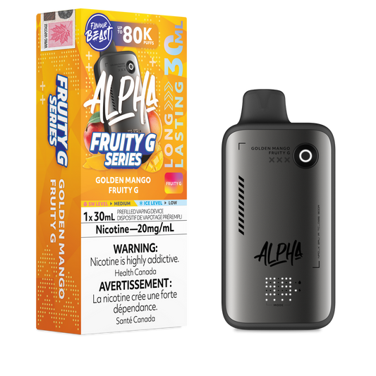 Flavour Beast Alpha Golden Mango Fruity G 80K 20mg/ml disposable (Provincial)