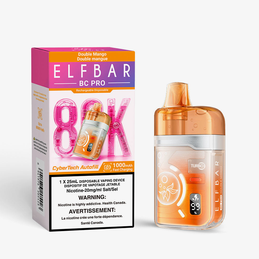 Elf Bar BC Pro 80k Double Mango 20mg/mL disposable (Provincial)