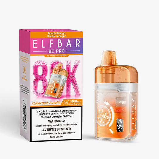 Elf Bar BC Pro 80k Double Mango 20mg/mL disposable (Provincial)