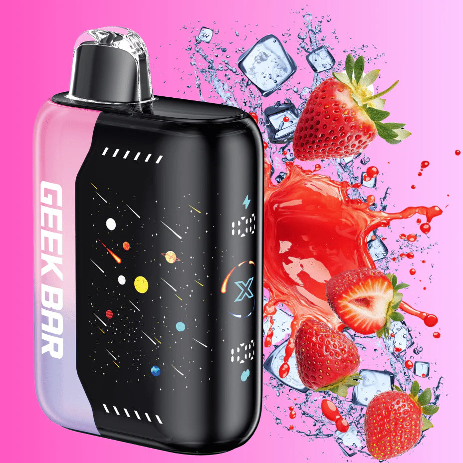 Geek Bar Pulse X 25k Sour Strawberry Ice Disposable 20 mg Provincial