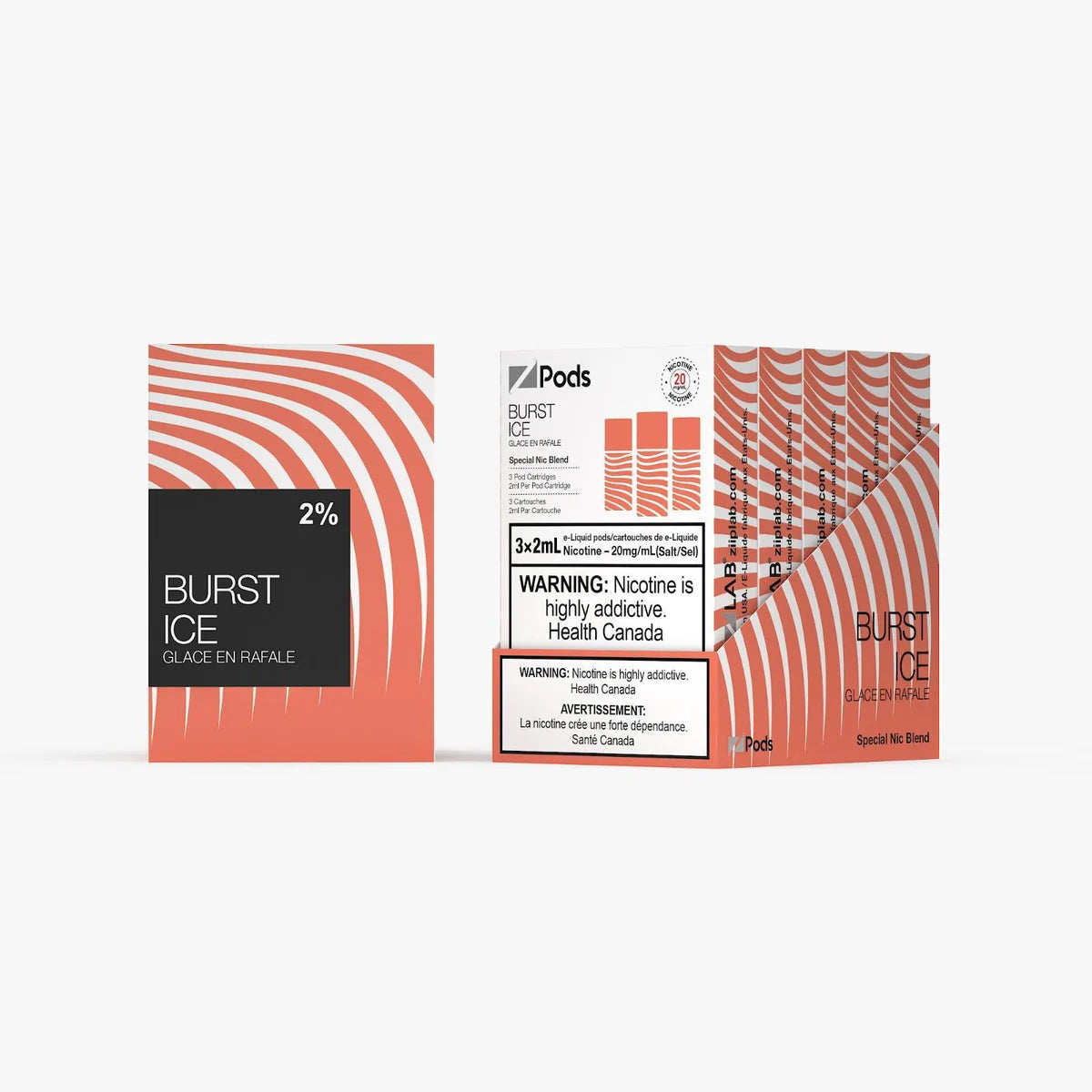 Zpods Burst Ice 20mg (Provincial)
