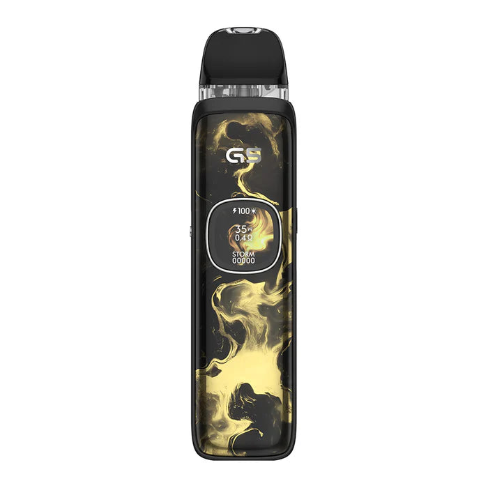 Caliburn G5 Vaping Device Kit Black Gold