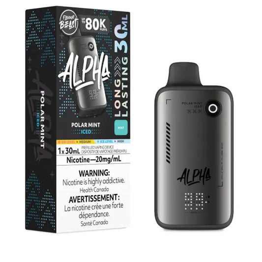 Flavour Beast Alpha Polar Mint Iced 80K 20mg/ml disposable (Provincial)