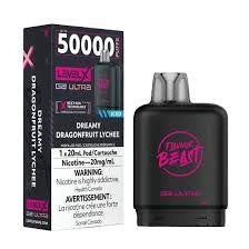 Flavour Beast Level X G2 Ultra Pod 50k Dreamy Dragonfruit Lychee Iced 20mL 20mg/ml (Provincial)