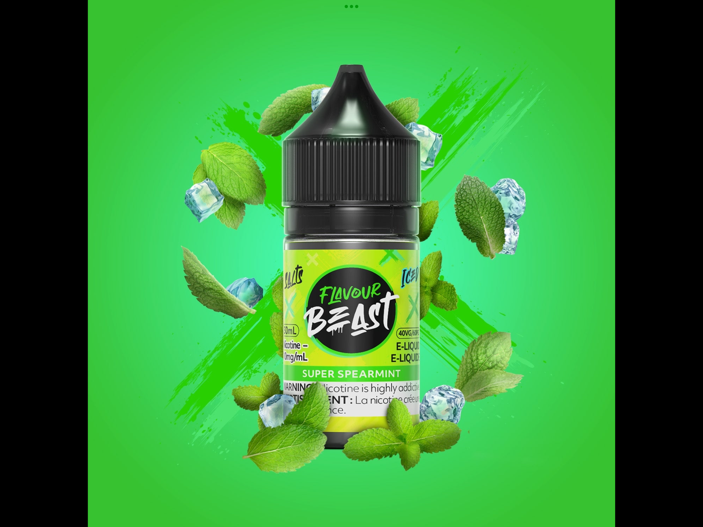 Flavour Beast E-liquid - Super Spearmint 20mg/30ml (Provincial)