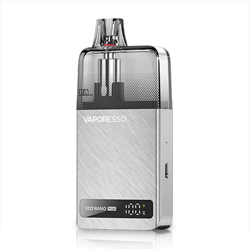 Vaporesso Eco Nano PLUS Open Pod Kit – Space Silver (10ml)