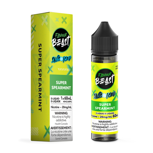 Flavour Beast E-Liquid – Extreme Mint Iced 20mg/60ml (Provincial)
