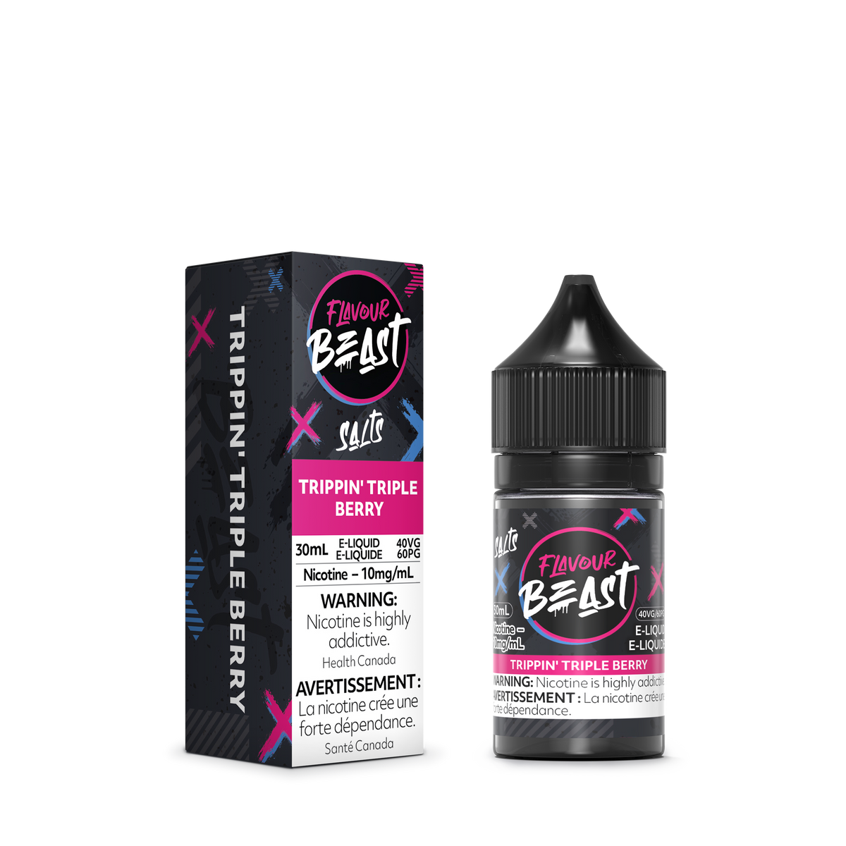 Flavour Beast E-liquid - Trippin’n Triple Berry 10mg/30ml (Provincial)