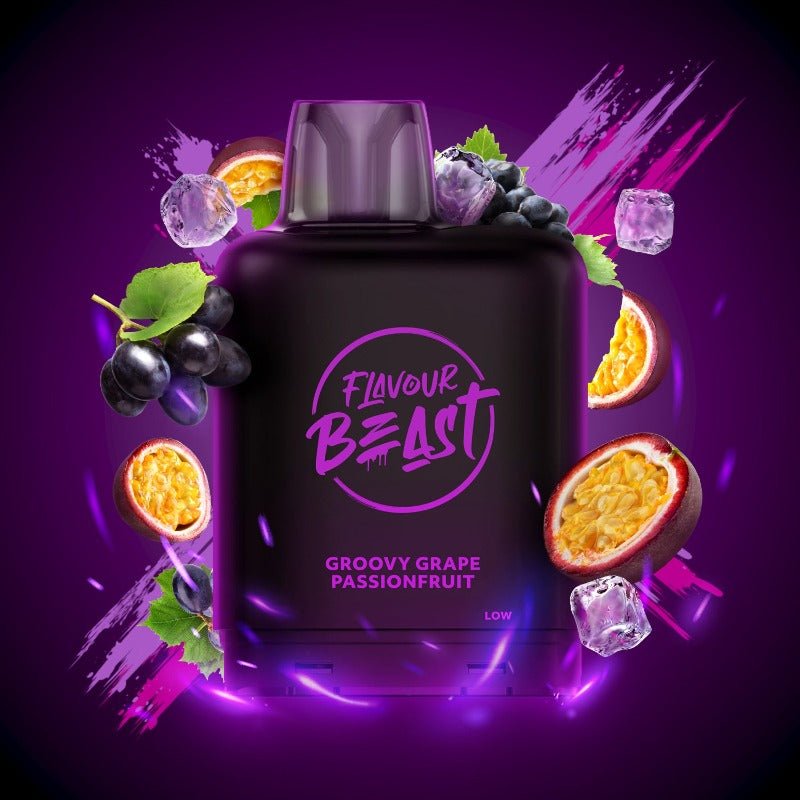 Level X M series pods 160k 20ml Groovy grape Passionfruit iced (Provincial)