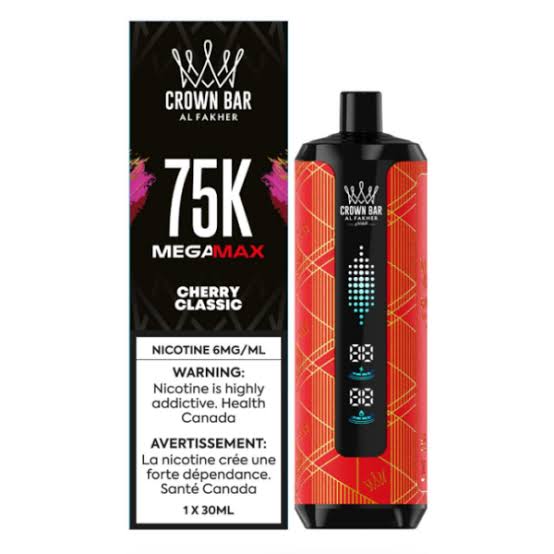 Crown Bar AL Fakher 75k 5mg Cherry Classic (Provincial)