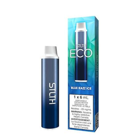 Stlth Eco Disposable- Blue razz ice 20MG-6ML