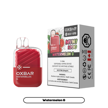 Oxbar Mini 1200 Watermelon G 20mg/ml Disposable (Provincial)
