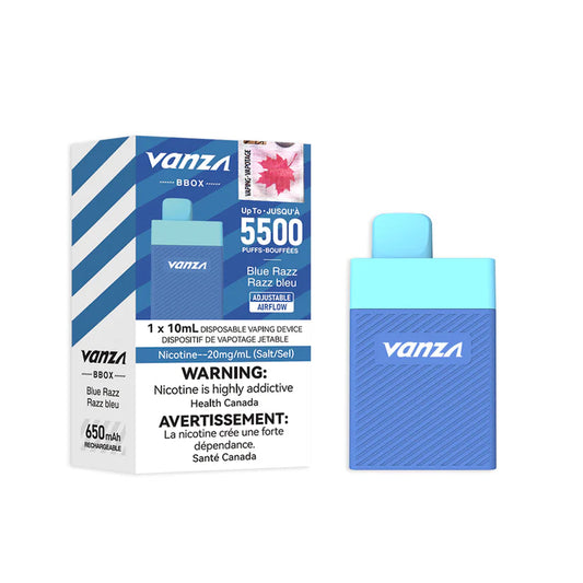 Vanza Box 5500 Puffs Blue Razz(Provincial )