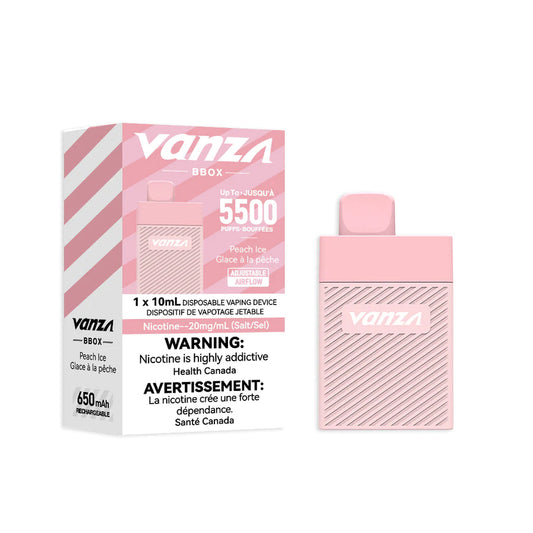 Vanza Bbox 5500 puffs Peach Ice