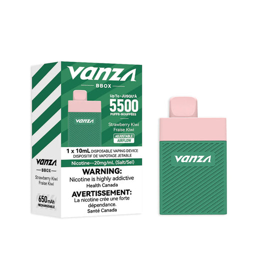 Vanza Box 5500 Puffs Strawberry Kiwi(Provincial )