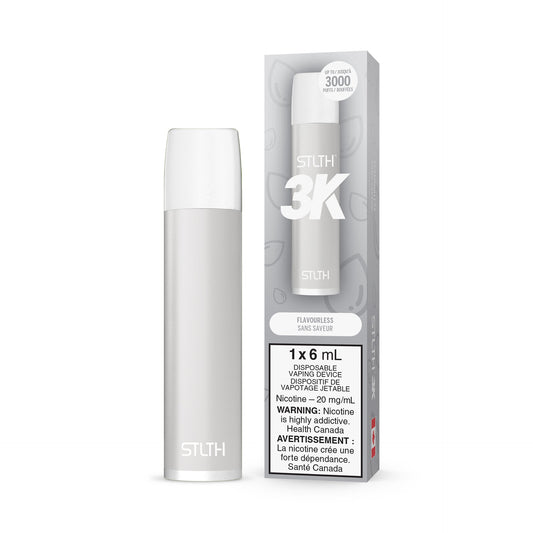 Stlth 3k Flavourless 20mg/mL disposable