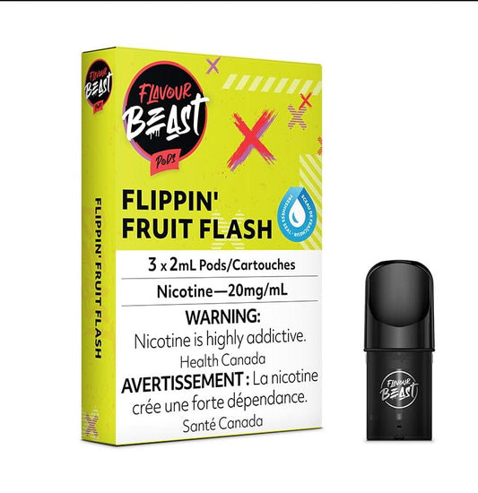 Flavour beast flippin fruit flash 20mg/mL pods