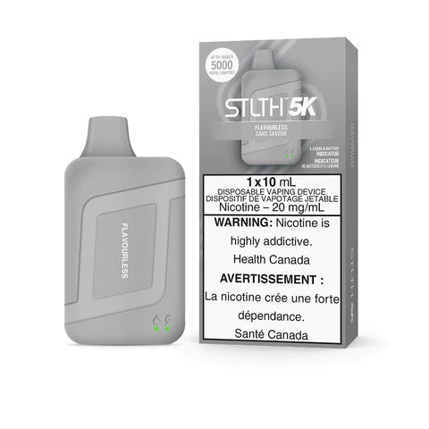 Stlth 5k Flavourless 20mg/mL disposable