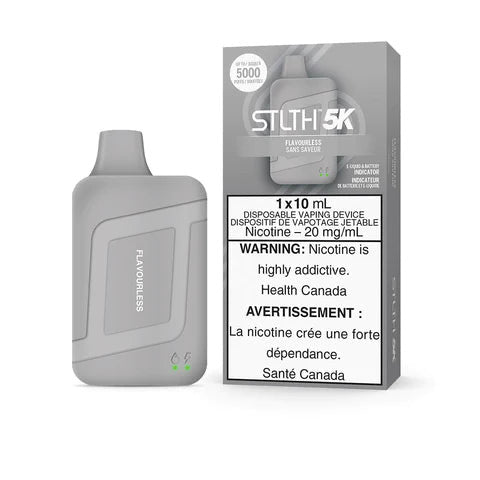 Stlth 5k Flavourless 20mg/mL disposable (Provincial)