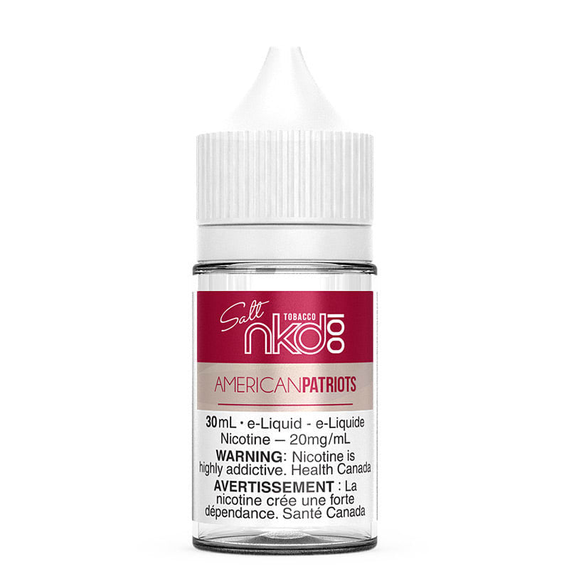 Naked 100 e-liquid american patriots tobacco 3mg 30ml