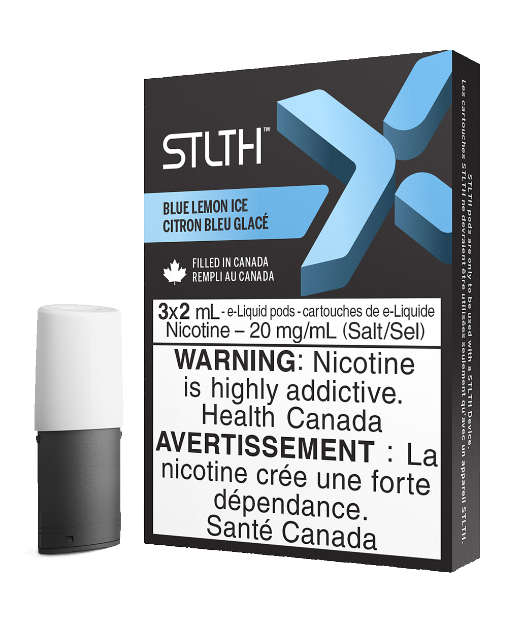 Stlth X Pods Blue Lemon Ice 20mg