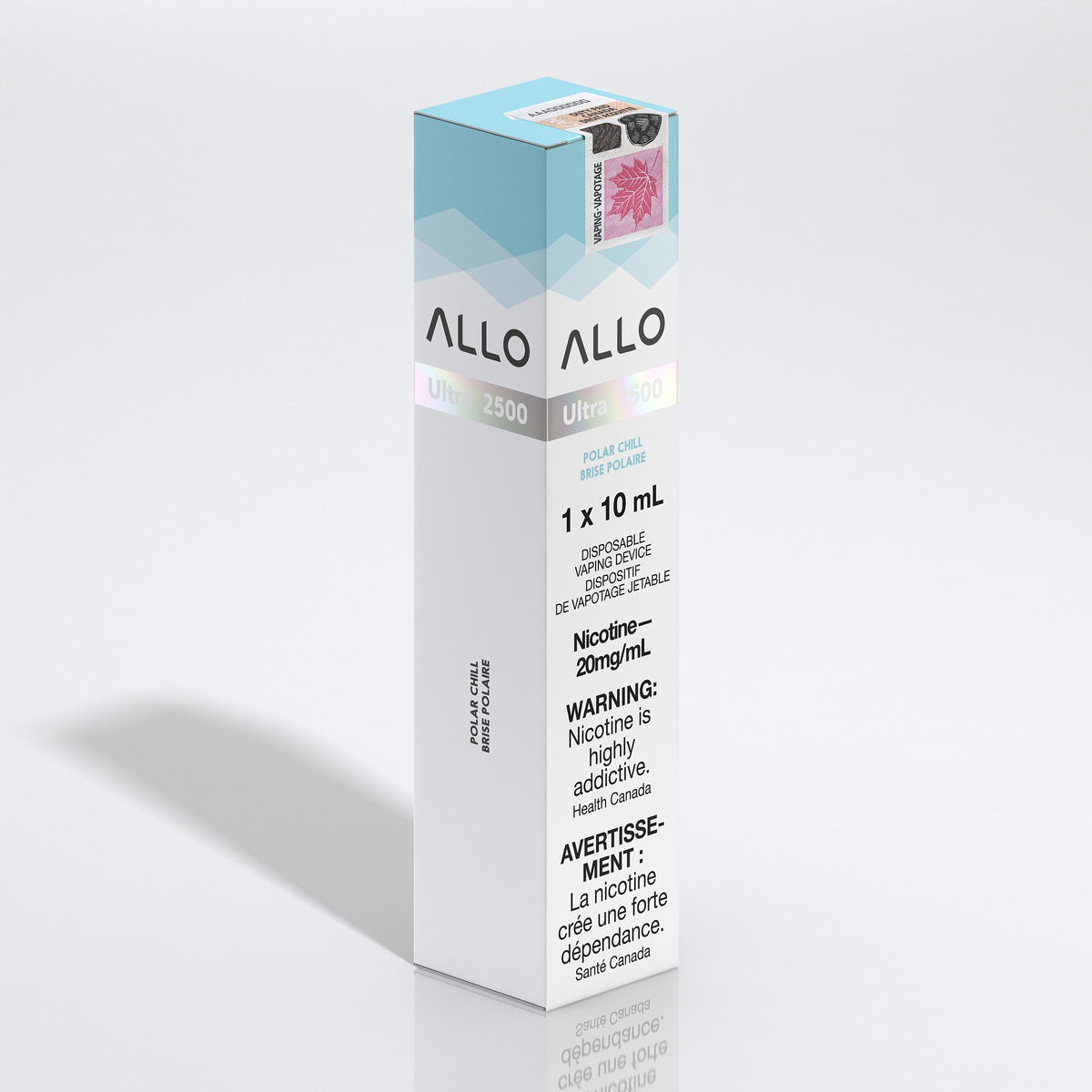 Allo ultra 2500 polar chill 20mg/mL disposable (provincial)