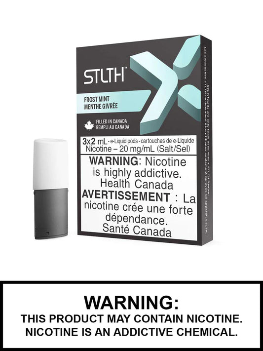 Stlth X pods frost mint bold 50