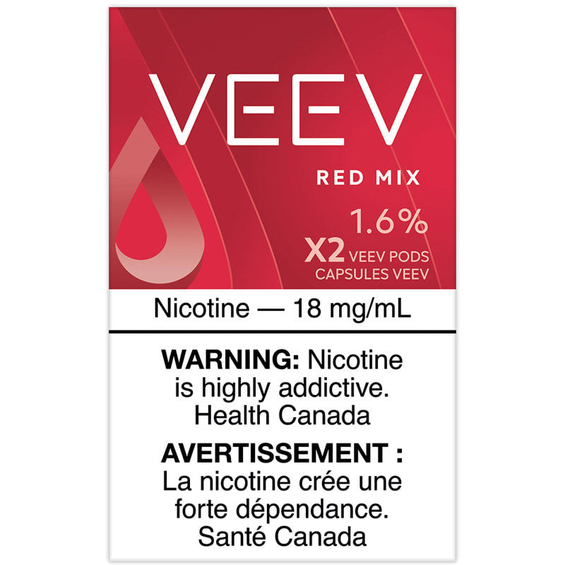 Veev epod red mix 18mg/mL