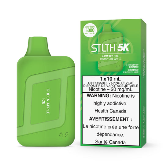 Stlth 5k Green apple ice 20mg/mL disposable