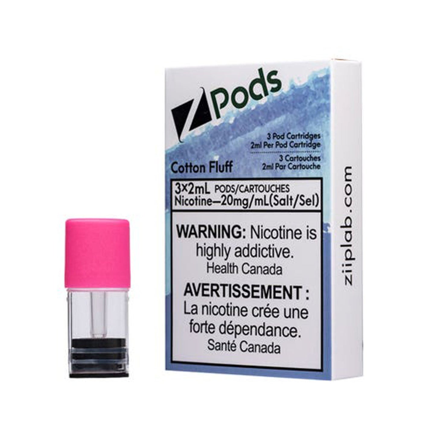 Zpods cotton fluff 20mg