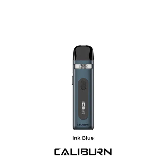 Uwell Caliburn X vaping device kit Ink Blue