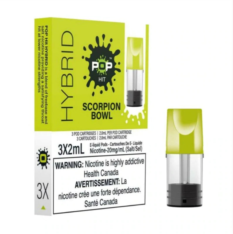 Pop hit scorpion bowl pods 20mg