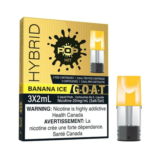 Pop Hit Banana Ice Pods 20mg (Provincial)