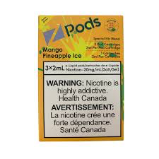 Zpods mango pineapple ice 20mg