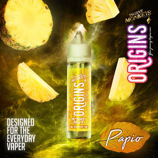 Twelve monkeys papio pineapple 10mg/ml 30ml