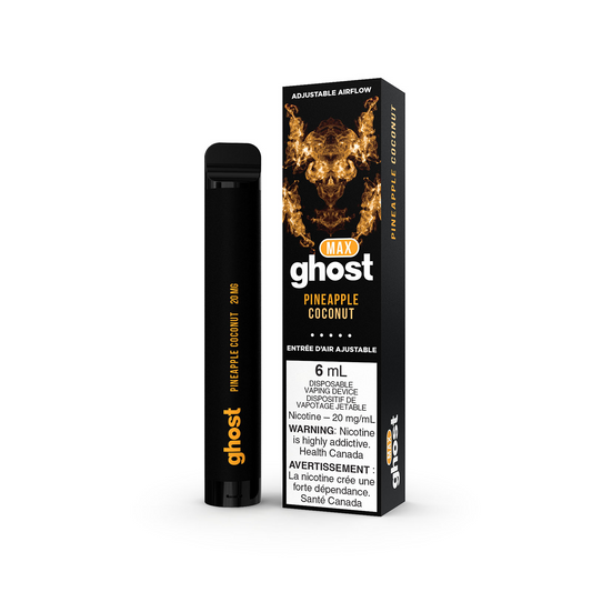 Ghost max pineapple coconut 20mg/mL disposable