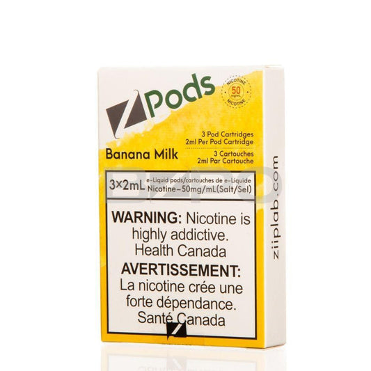 Zpods banana milk 20mg