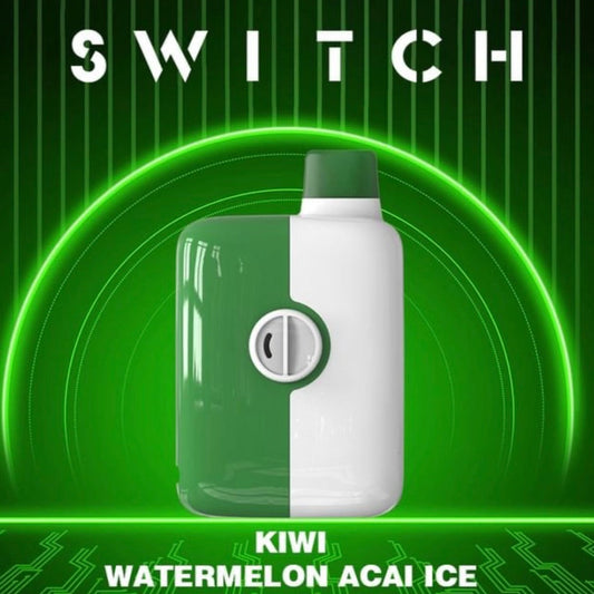 Mr Fog Switch 5500 Kiwi Watermelon Acai Ice 20mg/mL Disposable (Provincial)