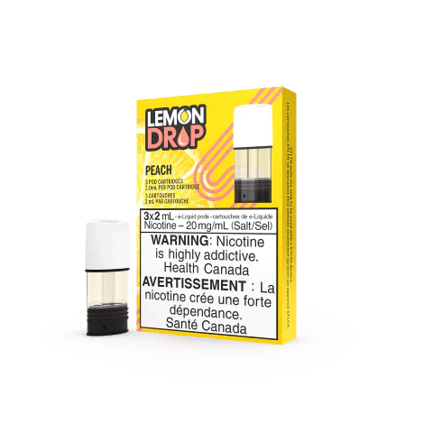 Stlth lemon drop peach pod 20mg