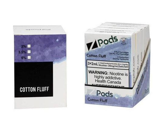 Zpods cotton fluff 20mg