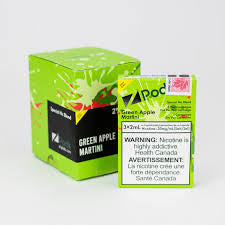 Zpods green apple martini 20mg