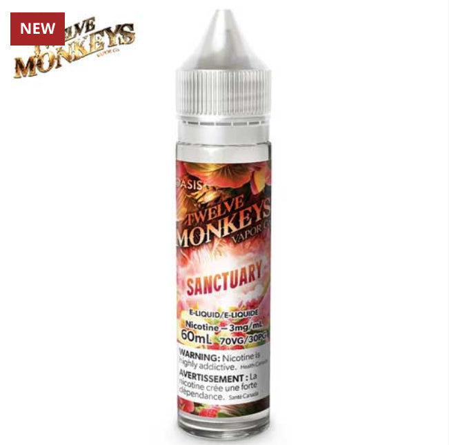 Twelve monkeys sanctuary 3mg/mL 60mL