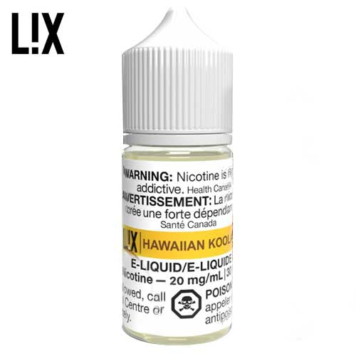 LIX E-Liquid Hawaiian Koolada 10mg/mL 30mL (Provincial)