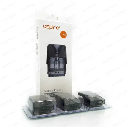 Aspire favostix replacement pods crc 1.0Ω