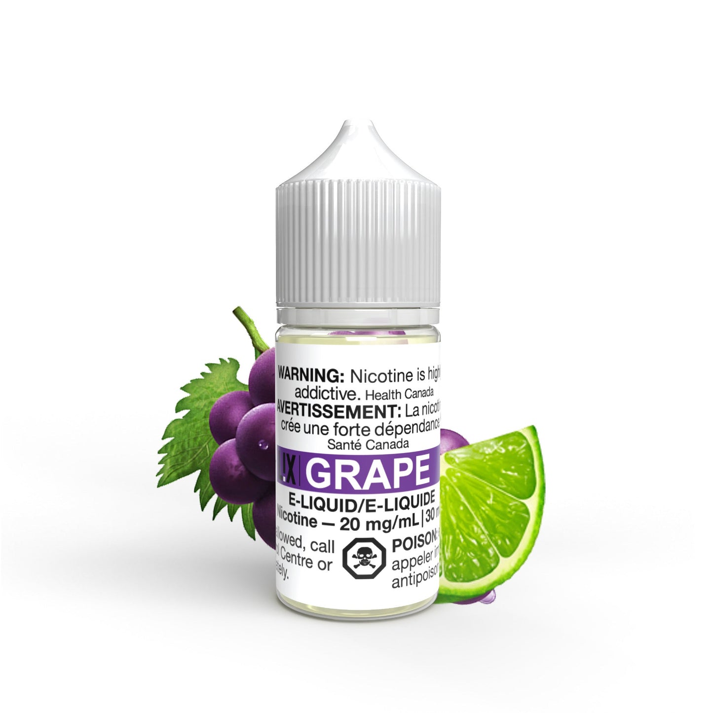 Lix E-Liquid Grape 20mg/ml 30ml