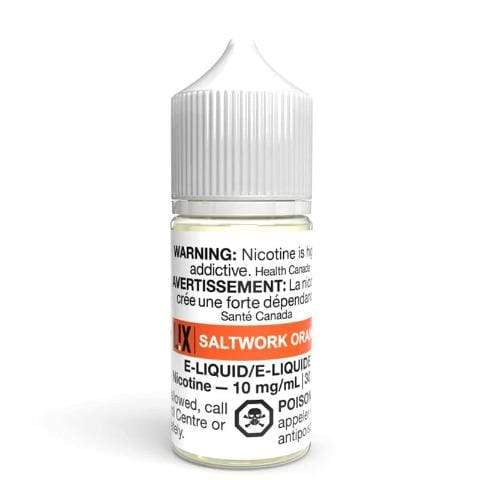 LiX e-liquid saltwork orange 10mg/ml 30ml